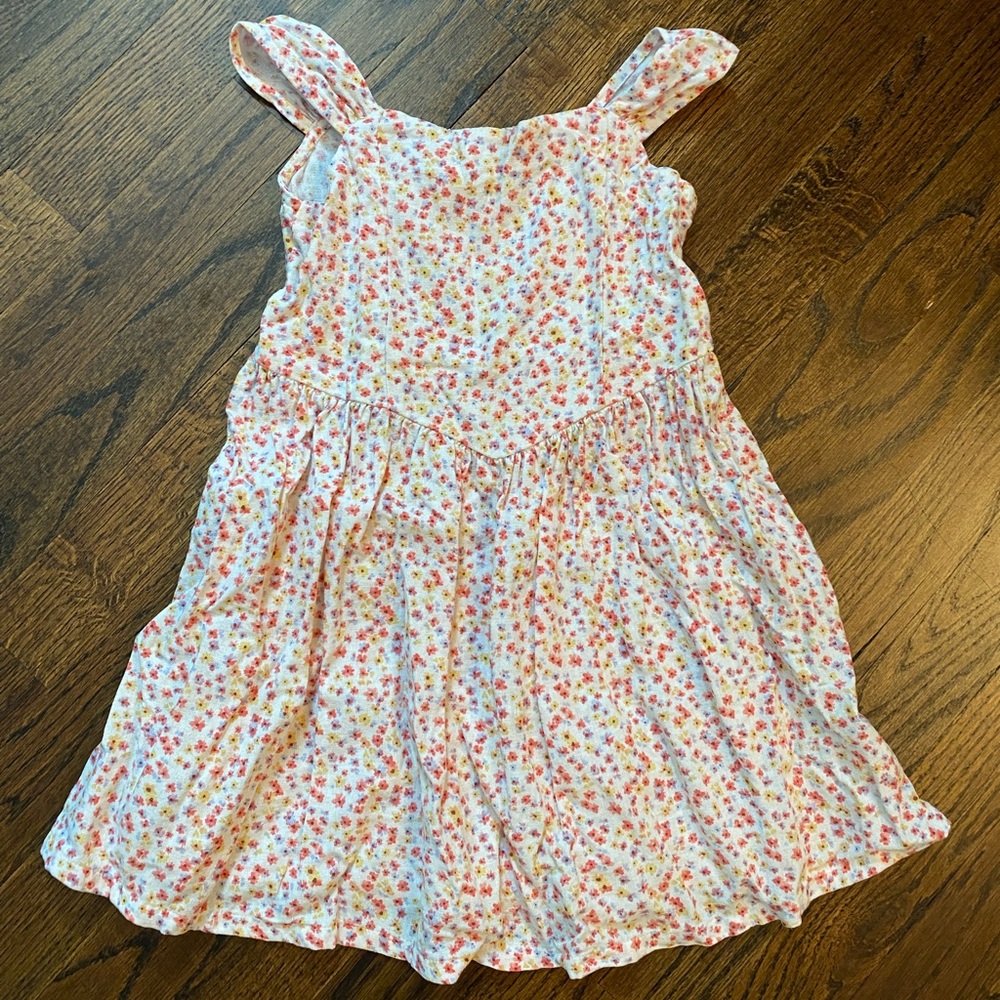 GAP Kids- Girls Floral Sundress - little girls size XS Pink Floral Print summer